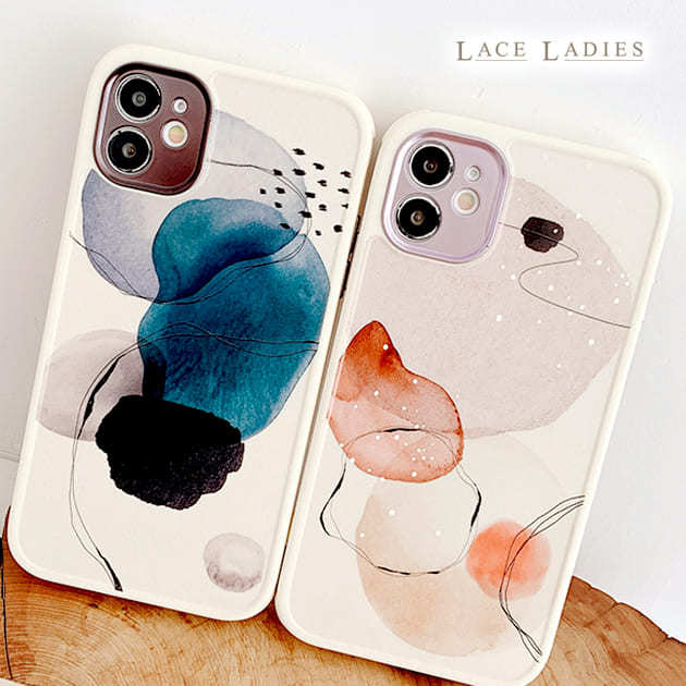 【美品 】enHANCE iPhone 12 スマホケース 楽天市場】水彩画風 シリコン iPhoneケース iPhone12 ケース
