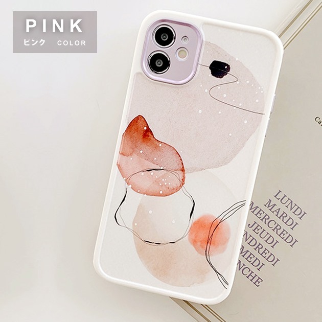 Lace Ladies 水彩画風 シリコン iPhoneケース iPhone12 ケース