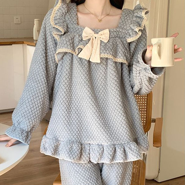 Lace Ladies(レースレディース) リボン フリル レース ふわもこ Lace Ladies(レースレディース) リボン フリル レース ふわもこ