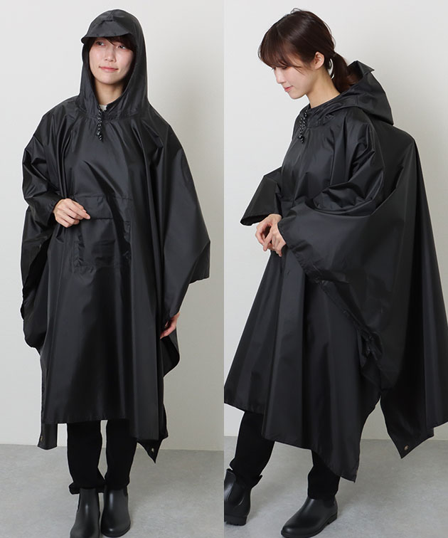 Lace Ladies（レースレディース） ソリッドカラー ポケッタブル ロング