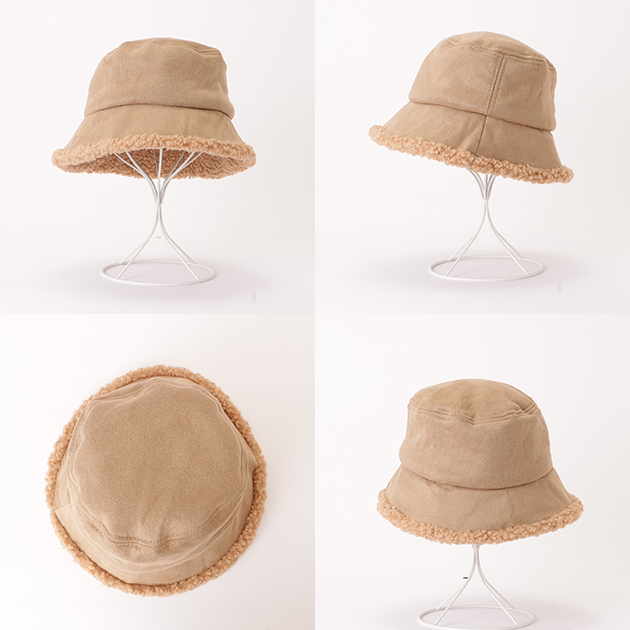 Lace Ladies（レースレディース） ムートン風 プードルボア バケット