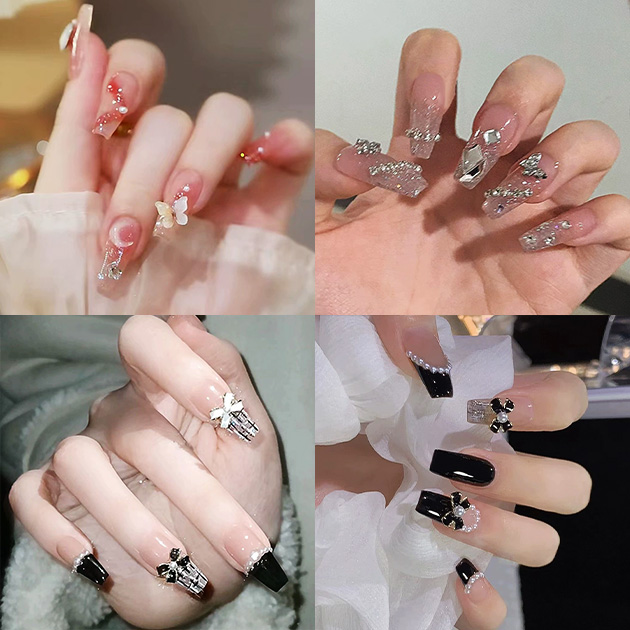 Lace Ladies（レースレディース） リボン付き クリア フレンチ