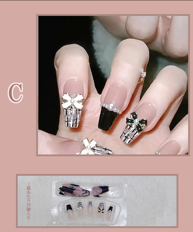 Lace Ladies（レースレディース） リボン付き クリア フレンチ