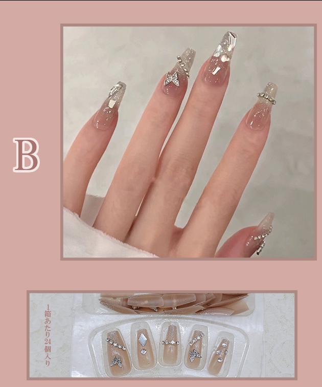 Lace Ladies（レースレディース） リボン付き クリア フレンチ