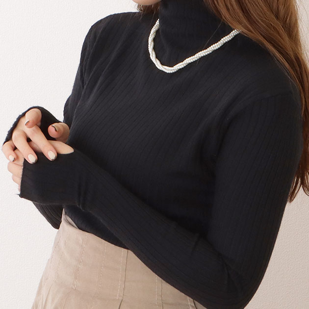 Lace Ladies（レースレディース） タートルネックメロウフィンガー