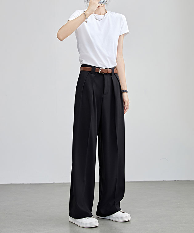 Lace Ladies（レースレディース） ハイウエスト ワイド ストレート