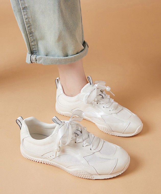 Lace Ladies レースレディース パール付き グログラン リボン メッシュ スニーカー 女性 レディース 靴 シューズ 春 夏 秋 冬 通気性 カジュアル きれいめ 可愛い レースレディース - 通販 - Yahoo ショッピング