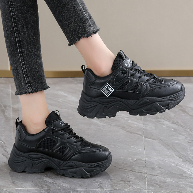 Lace Ladies（レースレディース） メッシュ ドッキング 厚底 ダッド