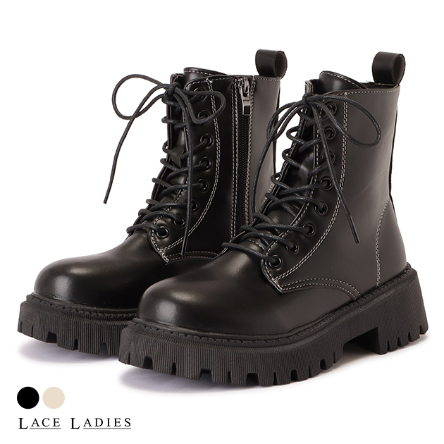 Lace Ladies（レースレディース） 厚底 トラックソール レースアップ