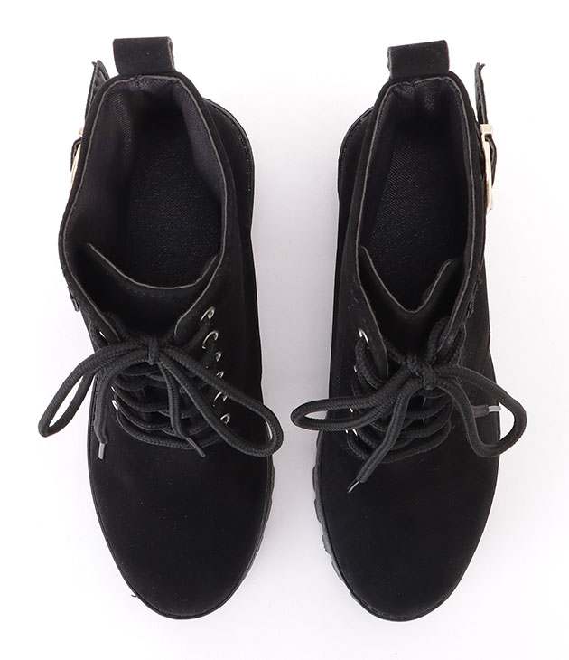 Lace Ladies（レースレディース） スエード調レースアップベルト付き