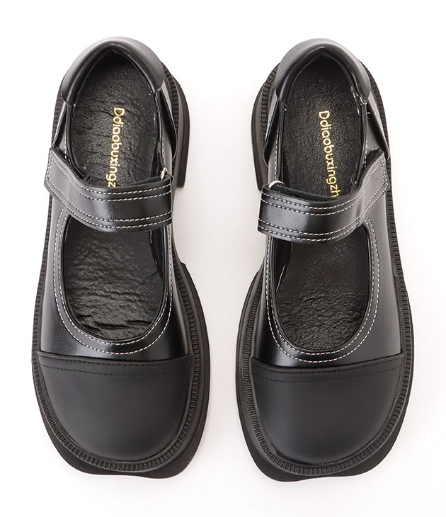 Lace Ladies（レースレディース） 配色 ステッチ 厚底 ストラップ