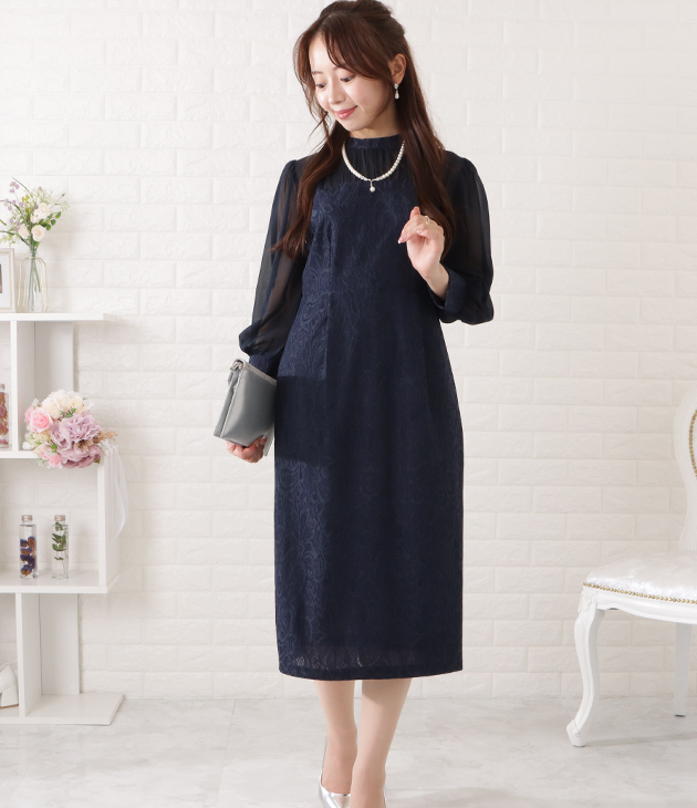 カラ-シフォンワンピース*3色*追跡送料込 楽天市場】ドット ワンピース レディース 送料無料 3色 シフォン