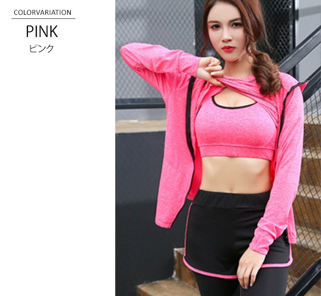 Lace Ladies フィットネスウェア 5点セット レディース スポーツ