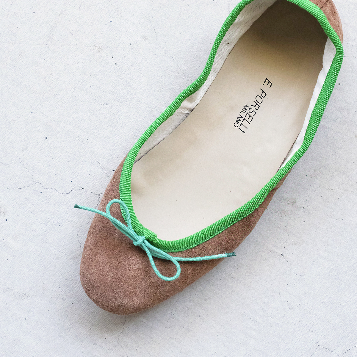 mariko　美品　E.PORSELLI ポルセリバレエシューズ fit=scale-down,w=1200