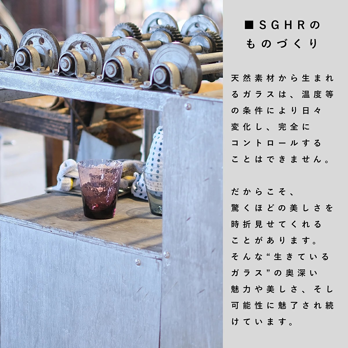 sghr（スガハラ） 【限定商品】Sghr 柊の箸置き 箸置き ガラス
