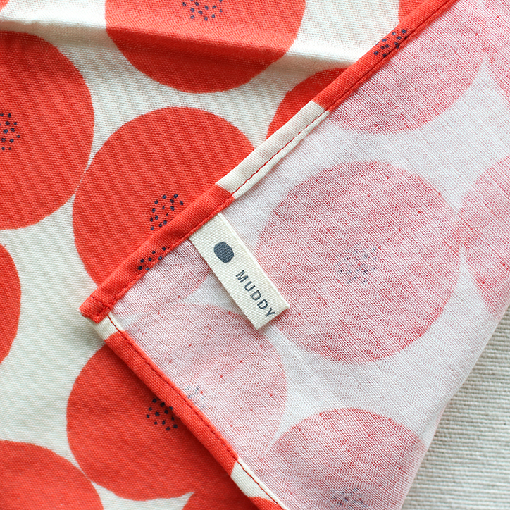 トモタケ ダブルガーゼのハンカチ ミニあんパン あんぱん MUDDY WORKS