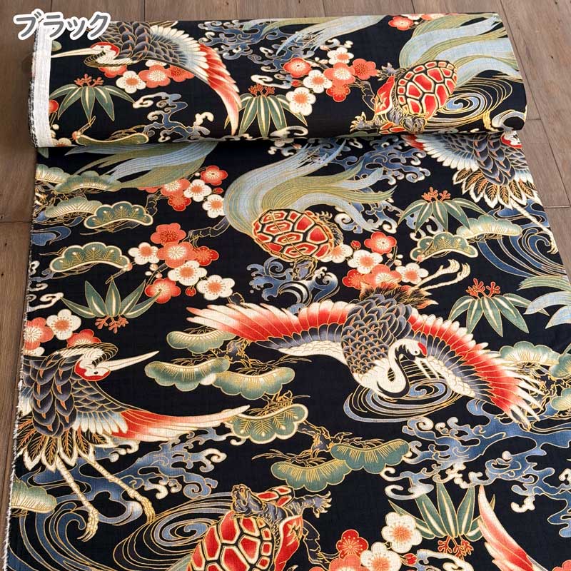 鶴亀（生地）｜手芸、ハンドクラフト | 楽器、手芸、コレクション の