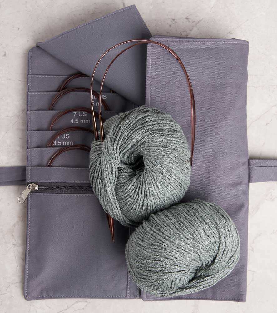 ROWAN���[���� CIRCULAR NEEDLES ROLL �֐j�P�[�X DMC 2243101-2