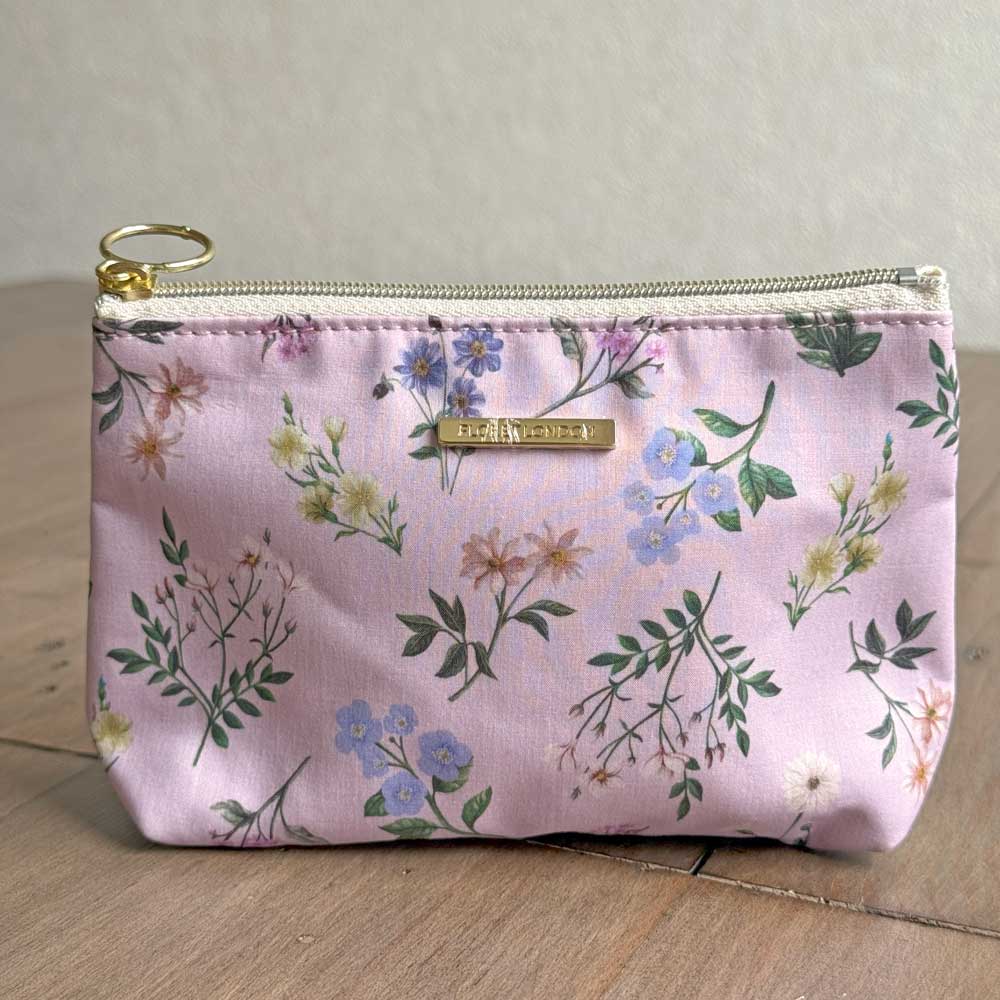 LIBERTY FABRICS リバティプリントを使ったベーシックポーチ＜Annie＞(アニー)LAラベンダー 229863