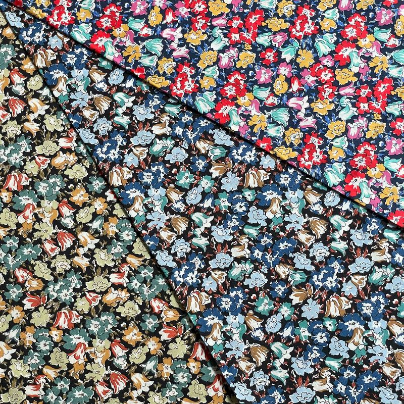2021年最新入荷LIBERTYリバティプリント 国産タナローン生地＜Floralia＞(フローラリア)3633242-23B《2023AW A  LIBERTY ODYSSEY》 生地