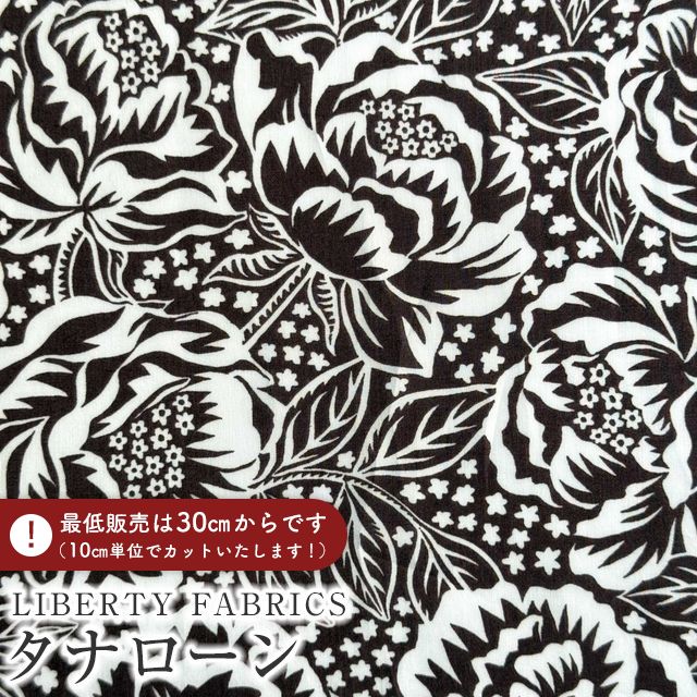 LIBERTY FABRICS ���o�e�B�v�����g �C�^���A���^�i���[�����n��Dorothy Rose��(�h���V�[�E���[�Y)�y�_�[�N�u���E���z�s2026SS Floral Rebellion�t36361022-26BU