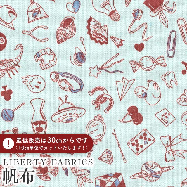 LIBERTY FABRICS ���o�e�B�v�����g New�R�b�g���L�����o�X 11�����z���n�y2026SS�z��Teddy Tarrant��(�e�f�B�E�^�����g)�y���b�h�u���E���z36361044L125-26C