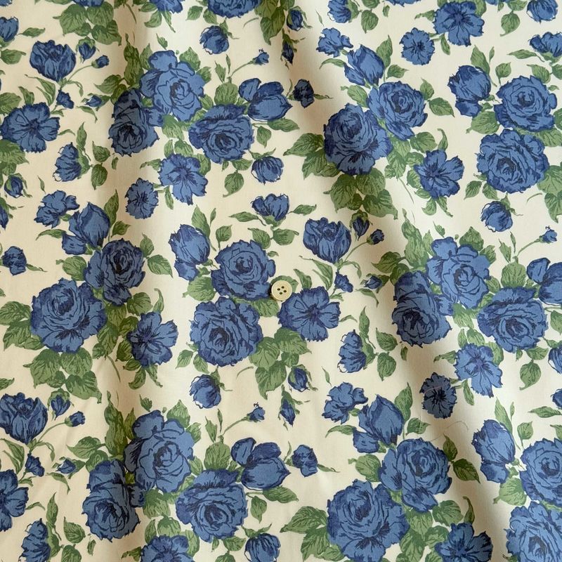 LIBERTY FABRICS リバティプリント 国産ピカデリーポプリン生地(エターナル)＜Carline＞(カーライン)【ネイビー】3637075YP | LIBERTY. | 01