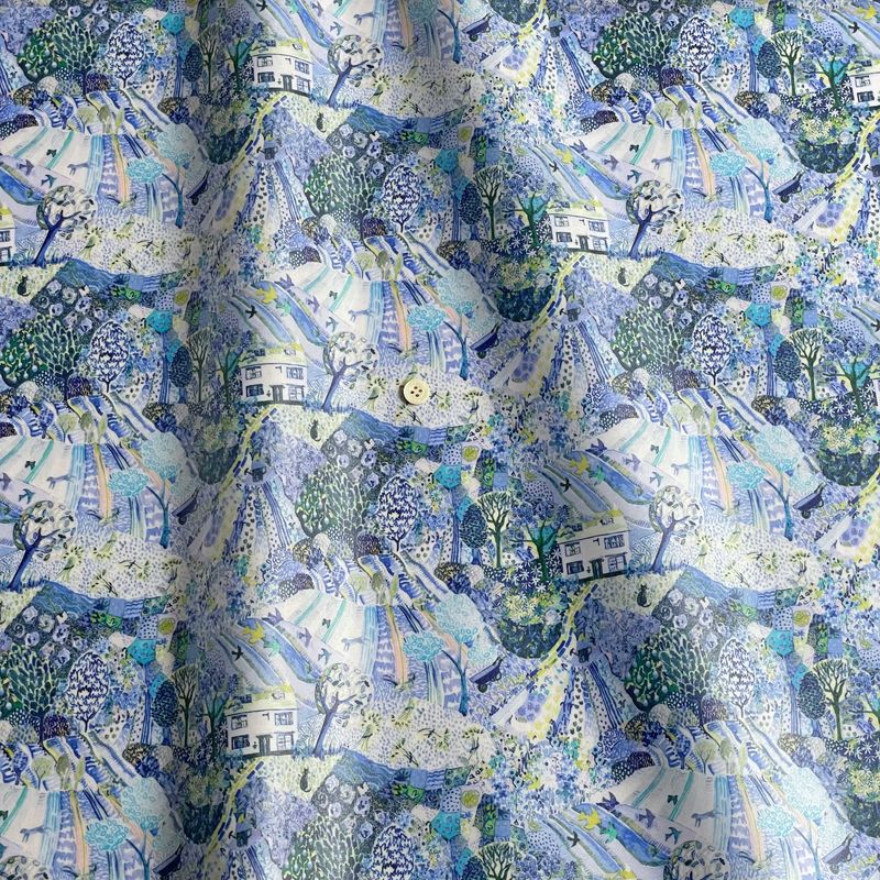 LIBERTYリバティプリント 国産つや消しラ...の詳細画像1