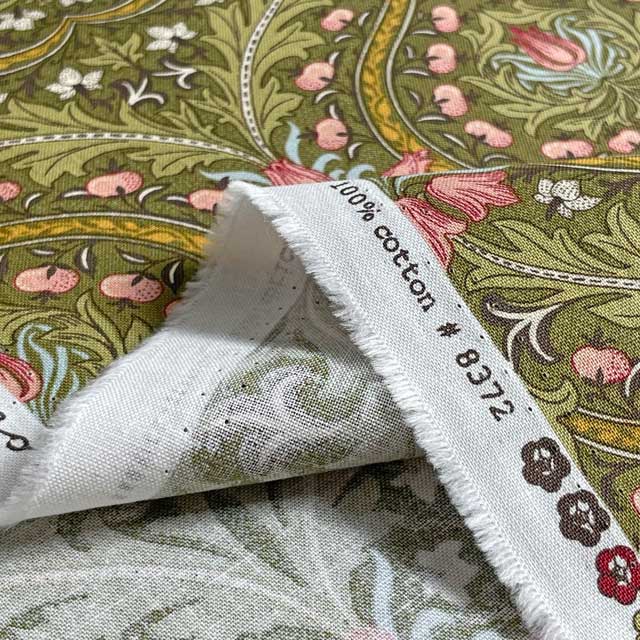 Aladdin ファリエロサルティ ウィリアムモリス William Morris ウィリアムモリス オックス生地 WANDLE ワンドル