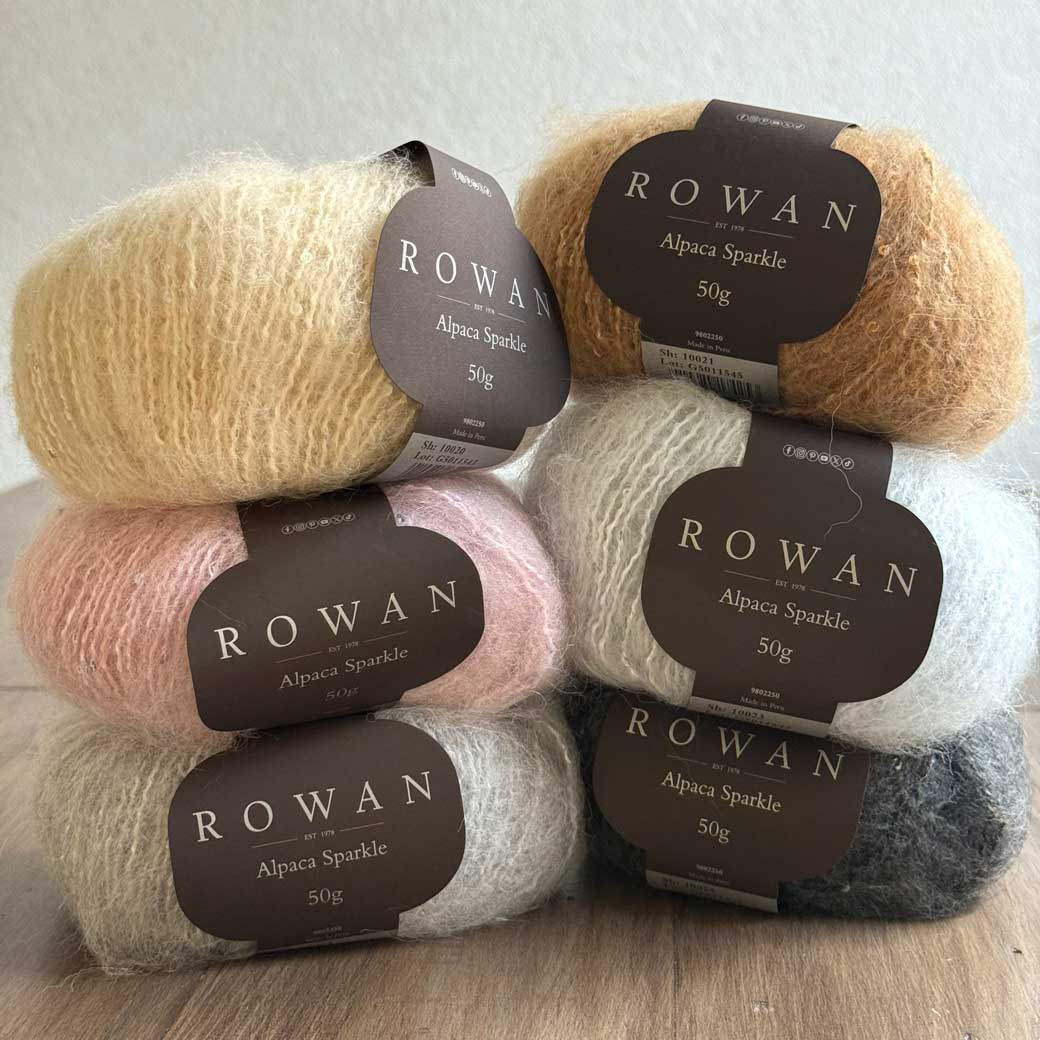 ROWAN���[���� Alpaca Sparkle �A���p�J�X�p�[�N�� �ю� DMC