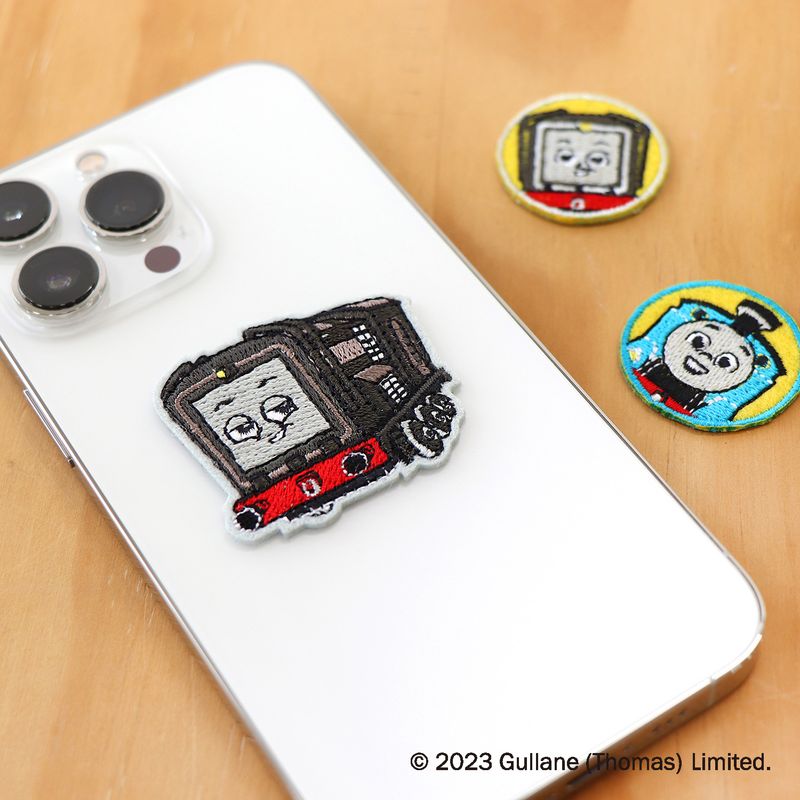 きかんしゃトーマス「ディーゼル」シール・アイロン接着両用ワッペン 