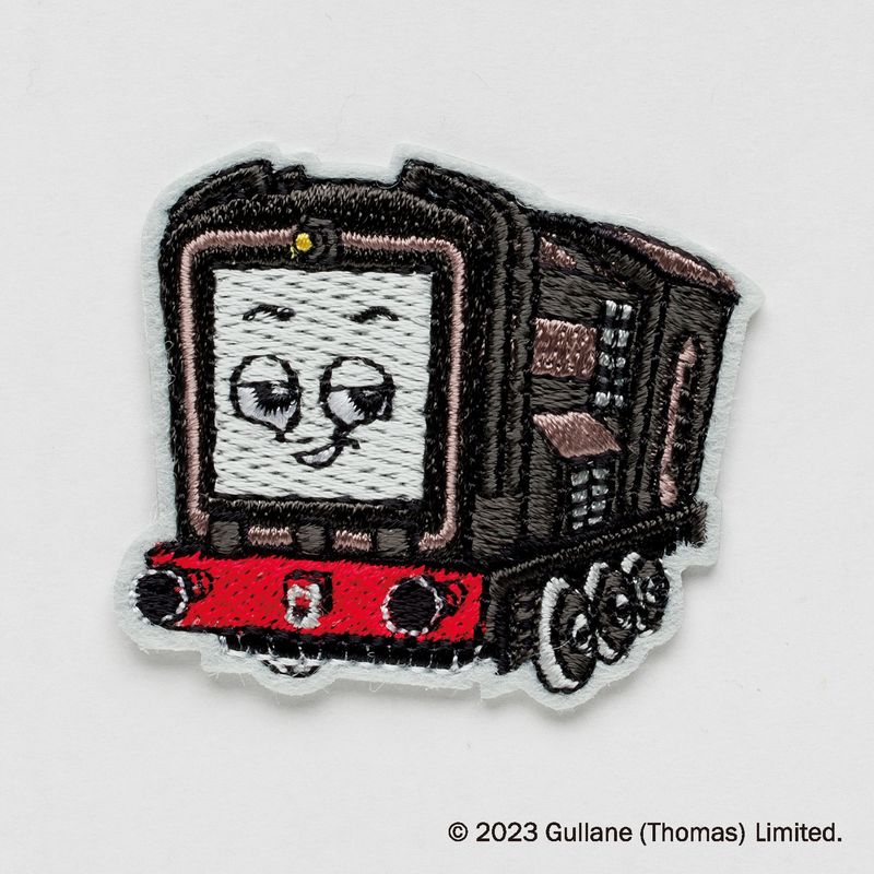 きかんしゃトーマス「ディーゼル」シール・アイロン接着両用ワッペン 