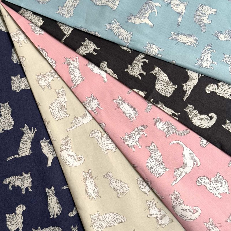 ハンドメイド リバティ タナローン メルシー限定色 ミャオウ