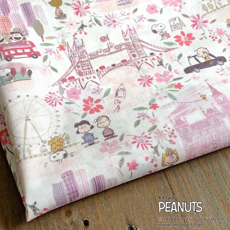 LIBERTY. PEANUTS(TM)スヌーピー×リバティファブリックス 国産