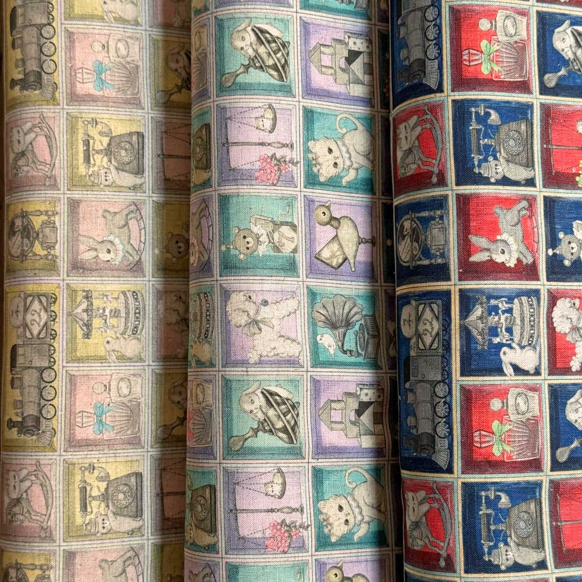 yukiemon���L�G�����uTOY�i�C�g�{�b�N�X�v�Ȗ��V�[�`���O���n�f�W�^���v�����g(���Y�R�N�]����f�U�C�� 22fabric �j�����j�����t�@�u���b�N)