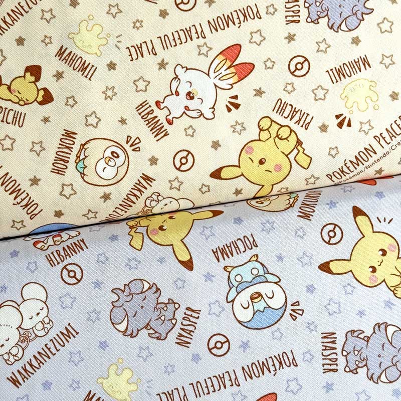 ポケモン ポケットモンスター ポケピース ベーシック柄 オックス