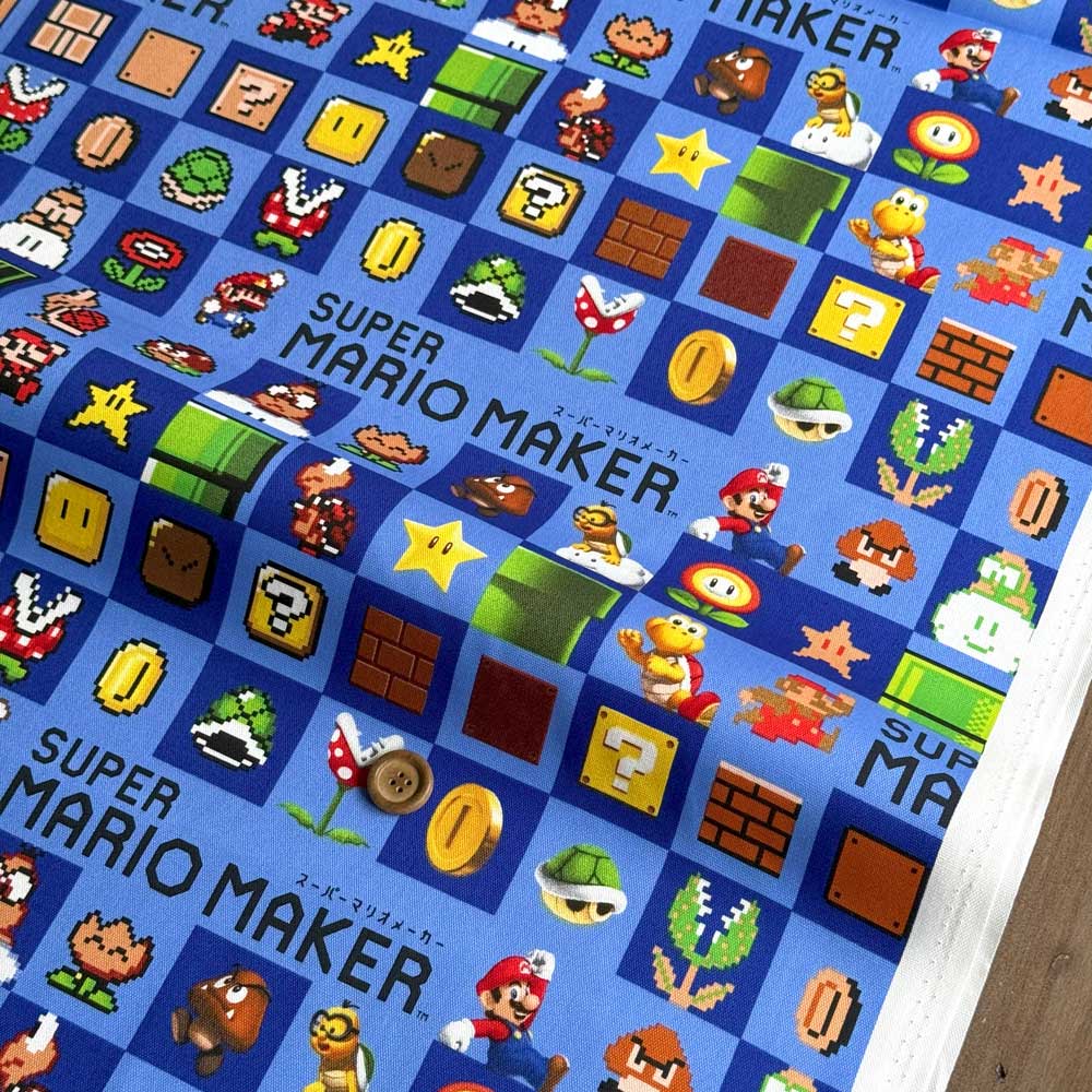 スーパーマリオ柄生地 4点セット スーパーマリオ柄生地 4点セット 50cmまでメール便対応 キルト 2022！スーパーマリオ コインラッシュ！ 布  生地 入園入学 綿 キャラクター キルティング ヨッシー ルイージ― ピーチ姫 : fabric-store heartsewing - 通販 -  Yahoo!ショッピング