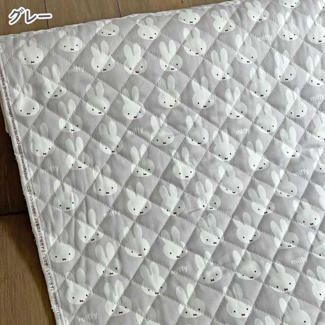 生地(ハギレ)キルティング ミッフィー Dick Bruna ミッフィー フェイス