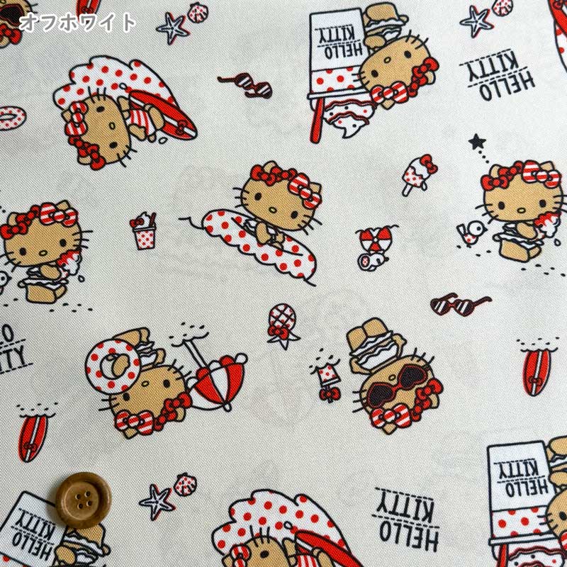 ハローキティ 日焼けキティちゃん サマーデイズ ポリエステルオックス