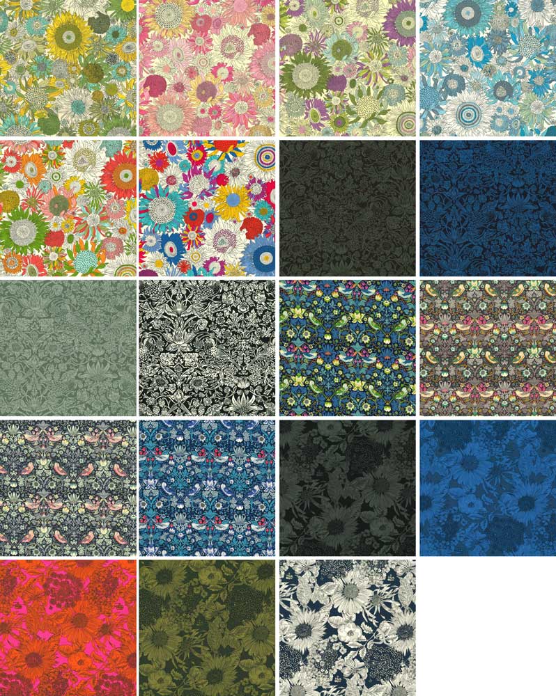 LIBERTY FABRICS ���o�e�B�v�����g���g�����t�@�u���b�N�f�R�V�[�g��Small Susanna����Strawberry Meadow����Strawberry Thief����Swim Dunclare��