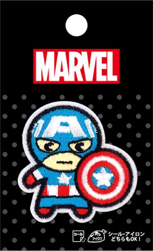 MARVEL（マーベル） シール・アイロン接着両用ワッペン 刺繍