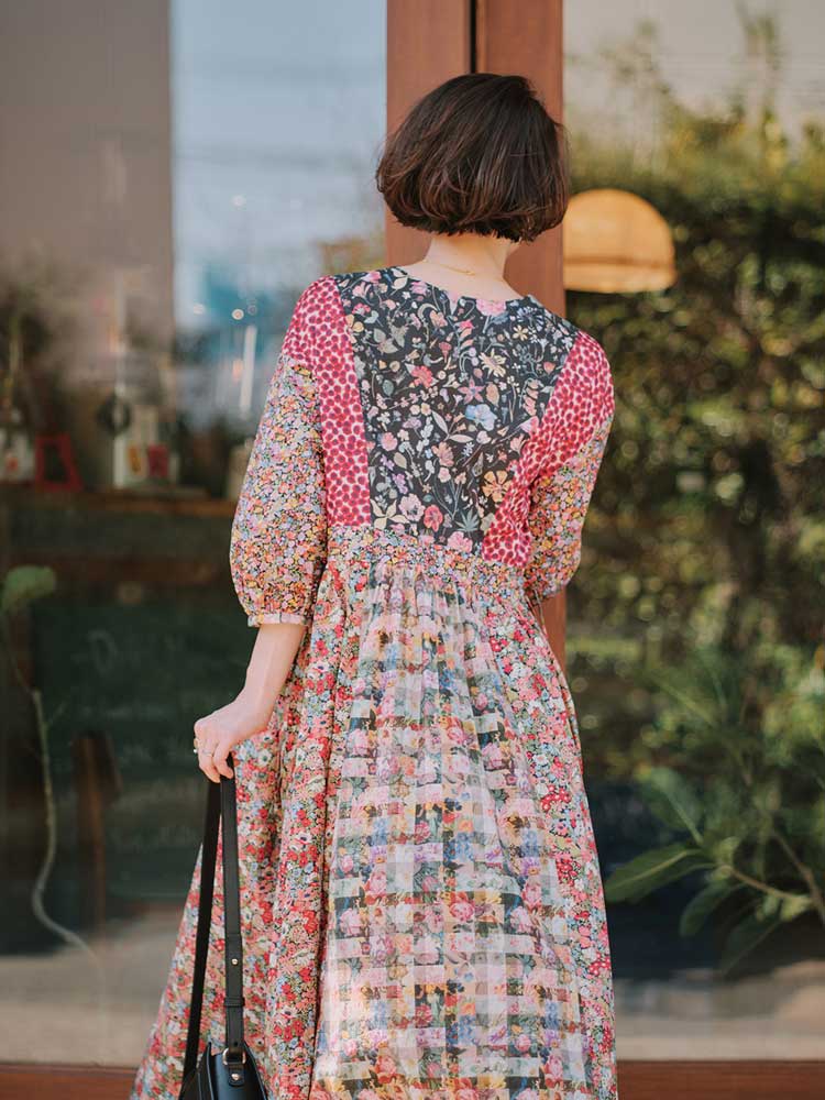 LIBERTY.（リバティ） LIBERTY FABRICS リバティプリントを使った