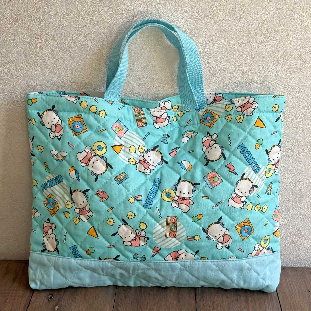 ポチャッコ ストリート柄 入園 入学 通園 通学 4点セット レッスン