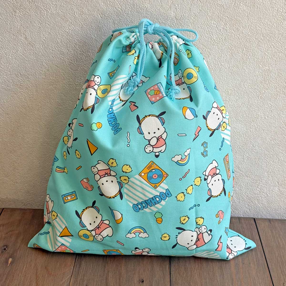 ポチャッコ ストリート柄 入園 入学 通園 通学 4点セット レッスン