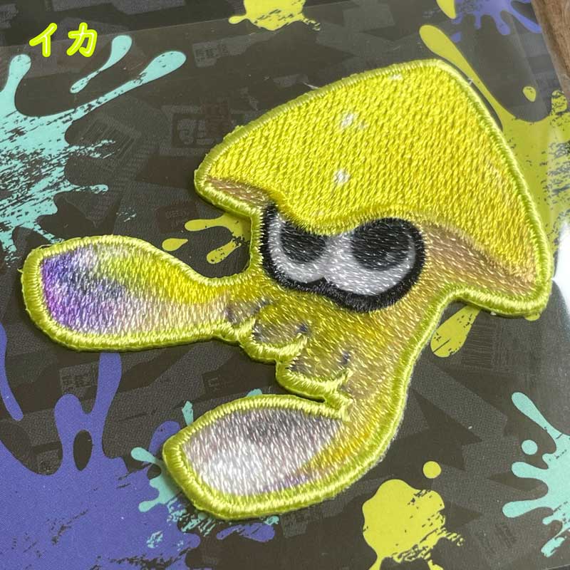 任天堂 スプラトゥーン3 シール・アイロン接着両用ワッペン