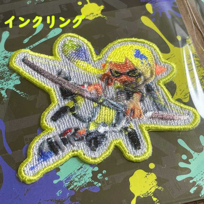任天堂（Nintendo） スプラトゥーン3 シール・アイロン接着両用