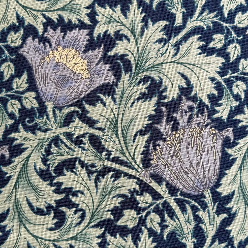 V&A William Morris ウィリアムモリス シーチング生地＜Anemone