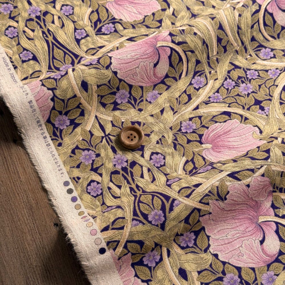 V&A William Morris ウィリアムモリス 綿麻キャンバス生地