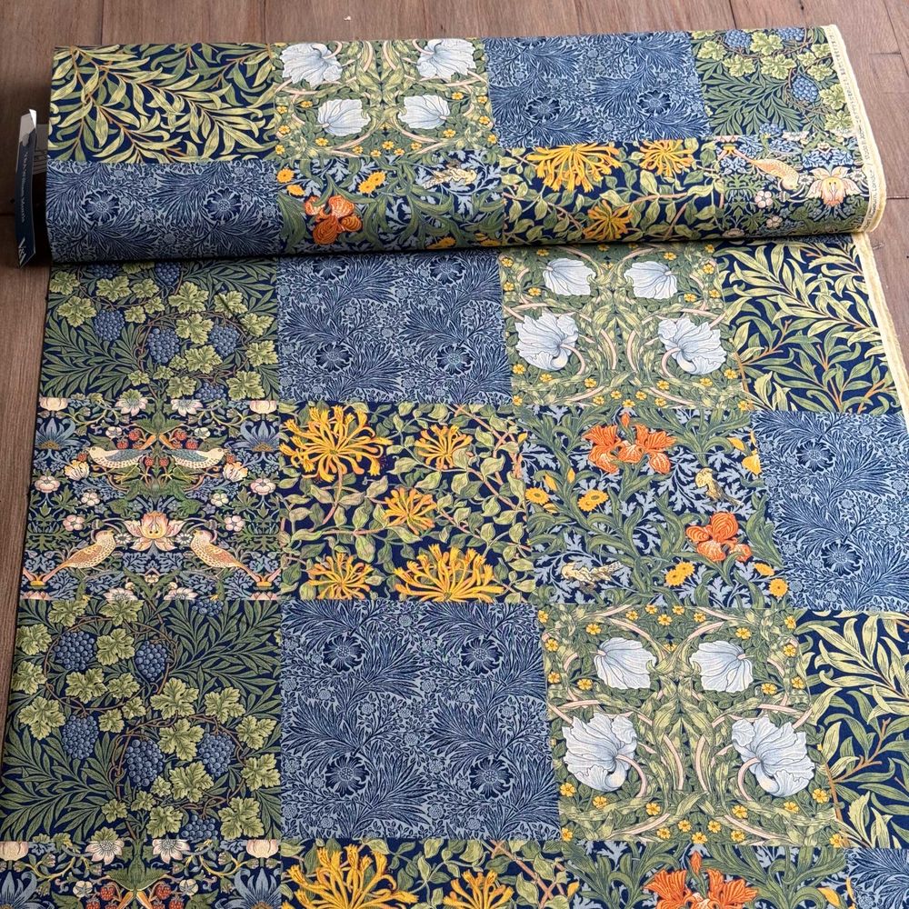V&A William Morris ウィリアムモリス シーチング生地＜Morris Mosaic
