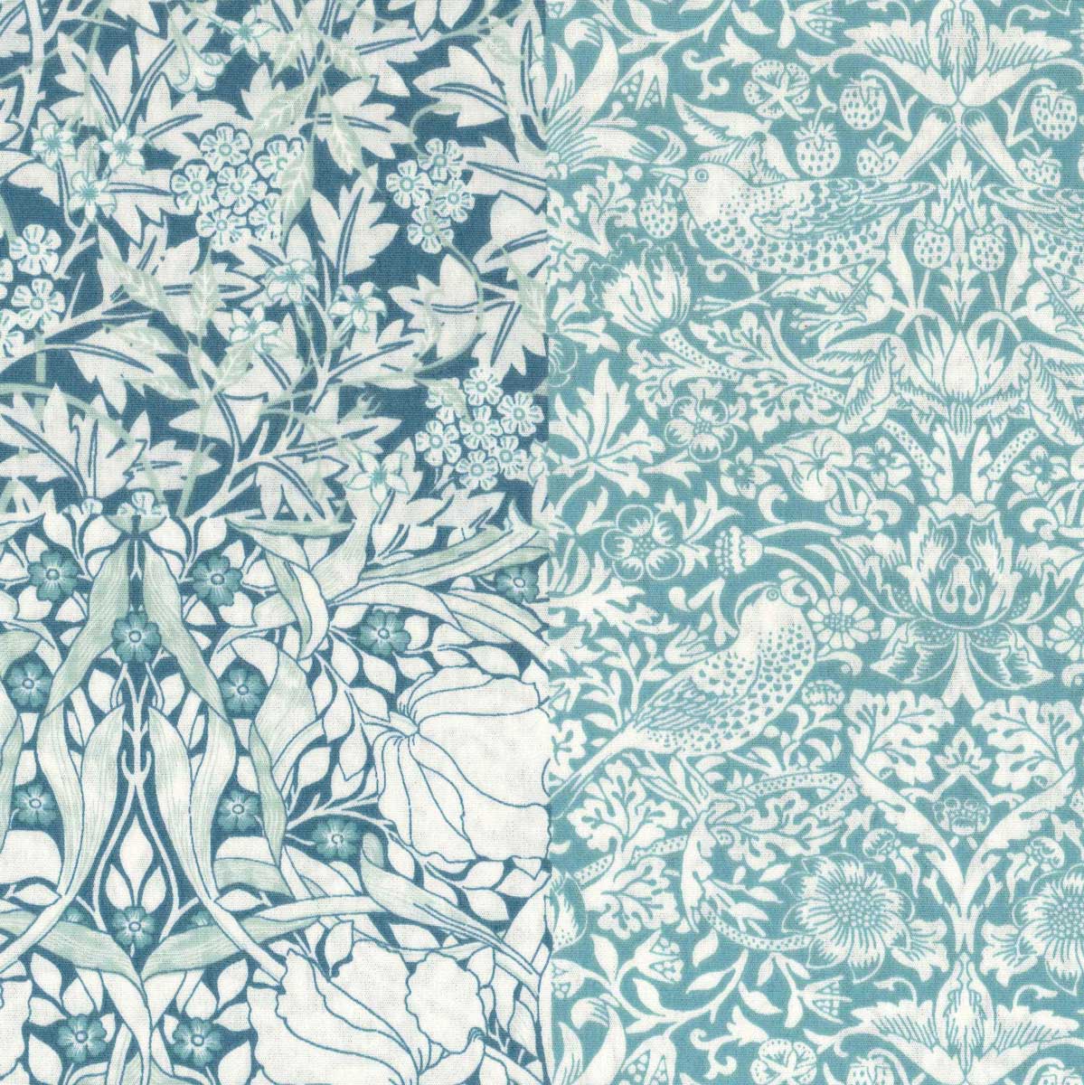 V&A William Morris ウィリアムモリス ブロード生地＜Morris Collage